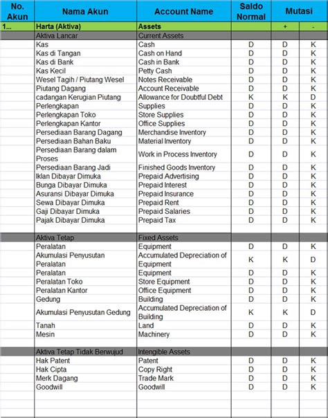 Nama Akun Dalam Akuntansi Homecare24