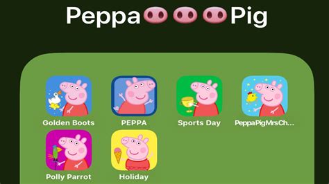 Peppa Pig S Holiday Peppa Pig S Polly Parrot Peppa Pig S Happy Mrs