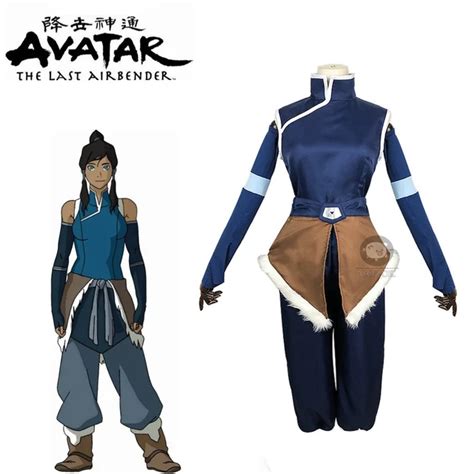 Anime Avatar The Last Airbender Prince Avatar Korra Cosplay Off