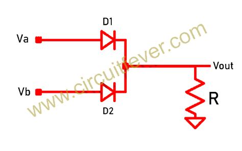 Not Gate Circuit Diagram Using Diode