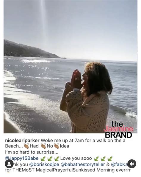 Boris Kodjoe Surprises Wife Nicole Ari Parker W/ Date On The Beach For