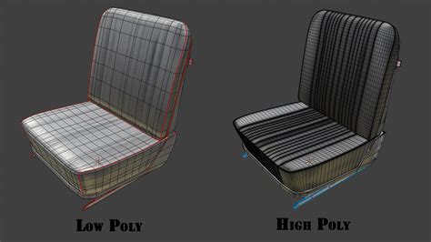 Kit Car Seats Many Leather Pbr Blender Market