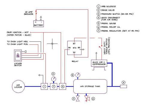 Wiring Diagram For ARB Compressor Switch