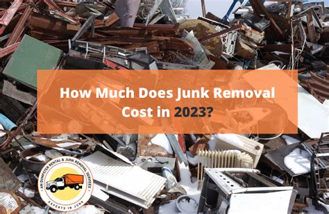 How Much Does Junk Removal Cost In 2023