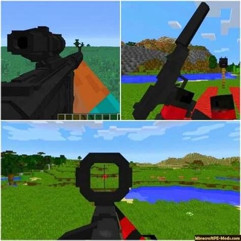 Guns In Minecraft Only Works In Minecraft Bedrock Edition Minecraft Data Pack