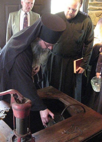 Bishop Tikhon blesses the St Tikhon’s Monastery Well - Orthodox Church ...