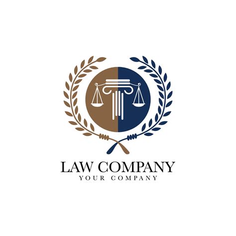 legal law firm  pillars logo icon vector template lawyer law firm