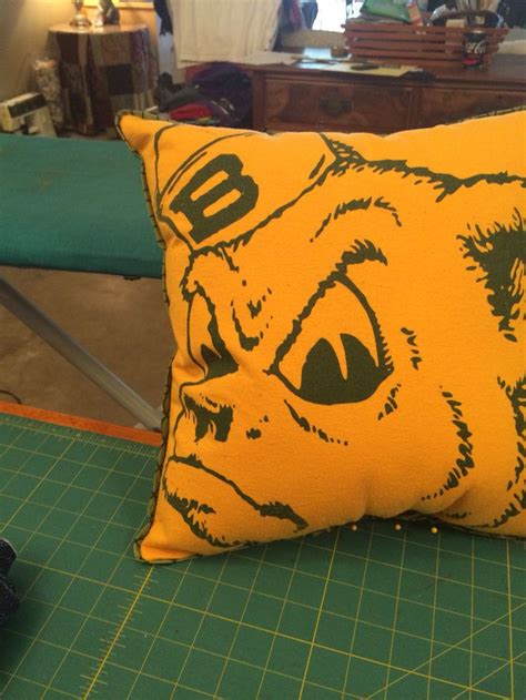 A Pillow That Has Been Made To Look Like A Cat S Head On It