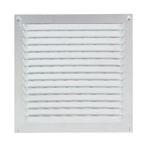 Grille Persienne Renson X Mm Poxy Blanc Nr Ral