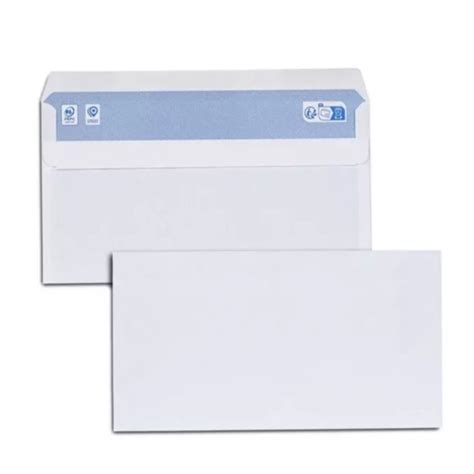 Gpv Lot De 500 Enveloppes Dl 110 X 220 Mm Blanc 80 G M2 La Poste