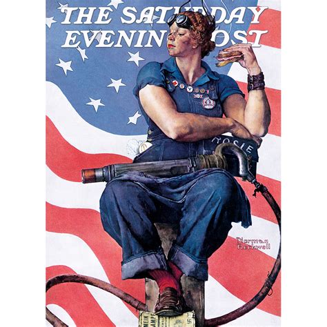 Norman Rockwell - Rosie the Riveter (1943) : r/museum