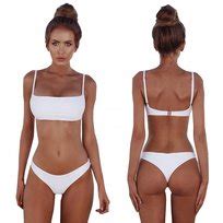 STRÓJ KĄPIELOWY SEXY BIKINI BRAZYLIJSKIE DWUCZĘŚCIOWY KOSTIUM TOP