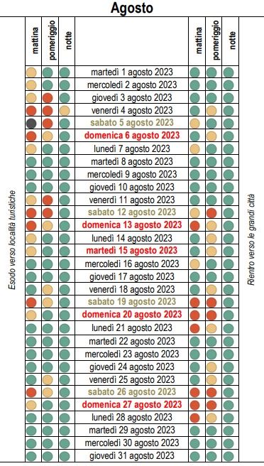 Calendario Esodo Estivo 2024 Hanna Kikelia