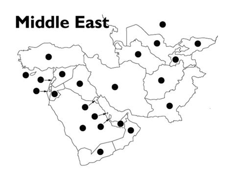 Middle East Map Review Quiz