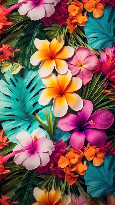 Tropical Flower Wallpapers 4k Hd Tropical Flower Backgrounds On