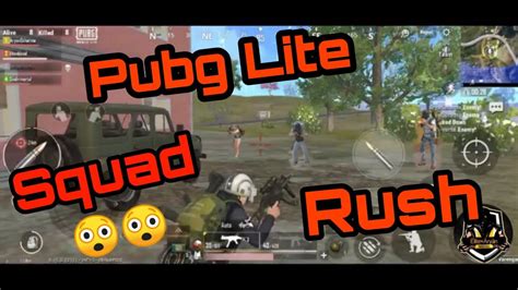 Pubg Mobile Lite Squad Full Rush Ace Lobby Montage 1 YouTube