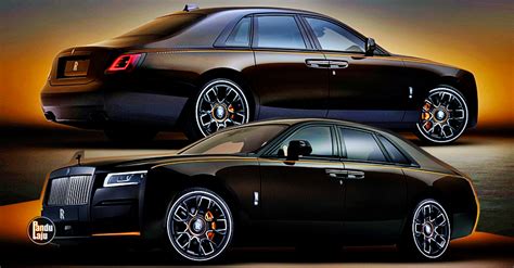 Gerhana Matahari Jadi Ilham Binaan Rolls Royce Black Badge Ghost