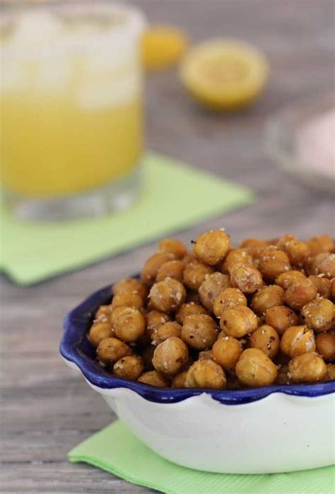 Spicy Roasted Chickpea Snacks Letty S Kitchen