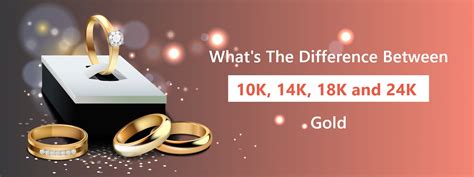 Difference Between 10k 14k 18k And 24k Gold Khoe Jewellery