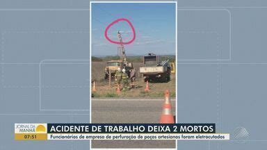 Jornal da Manhã Acidente de trabalho deixa dois mortos na Bahia