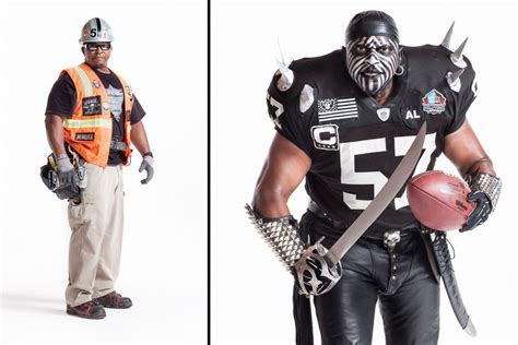 Espn The Magazine Shows Iconic Oakland Raiders Fans In And Out Of