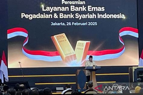 president prabowo inaugurates   indonesian gold bank inp