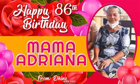 56th Birthday Tarpaulin Design Artofit