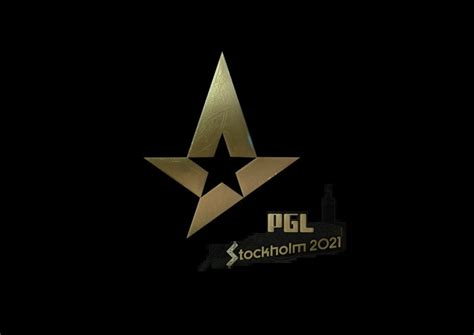 Sticker Astralis Stockholm 2021 CS GO CS2 VPESPORTS