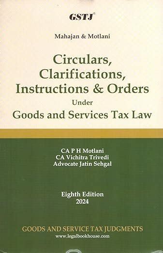 Circulars Clarifications Instructions Orders Under GST Law By