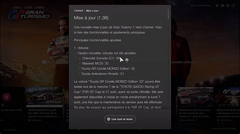 Gran Turismo 7 que contient la mise à jour d Aout 2023 skymac org