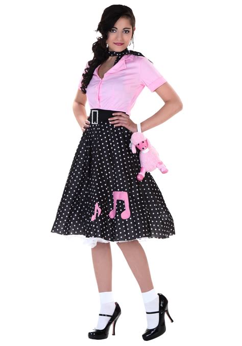 Plus Size Sock Hop Cutie Costume Walmart