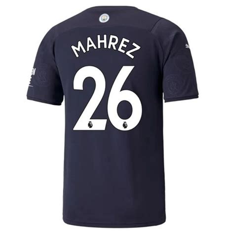 Maillot Foot Pas Cher Manchester City Riyad Mahrez Third