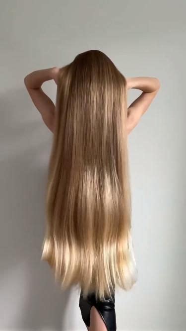 Pin Von Nona Meza Auf Videos Lange Haare Superlange Haare Haare