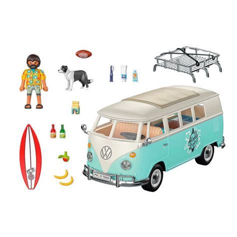 Furgoneta Volkswagen T Camping Bus Edici N Especial Playmobil