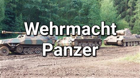 Wehrmacht Panzerkolonne Konvoi Panther Halbkettenfahrzeuge German