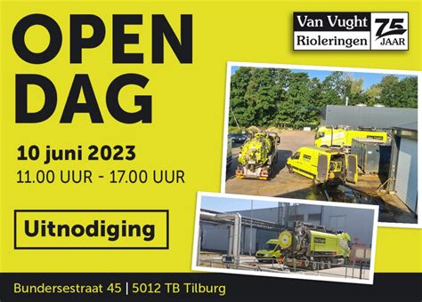 Open Dag Juni Van Vught Rioleringen