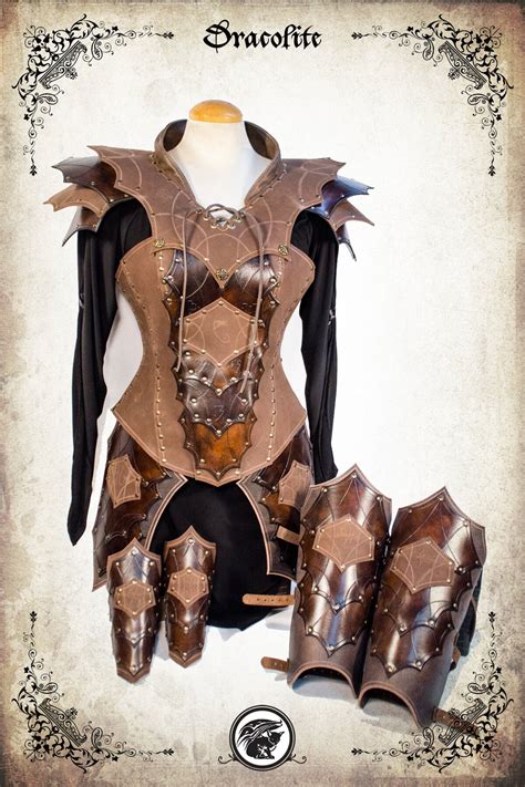 Complete Battlemage Woman Armor For Larp Action Roleplaying Etsy