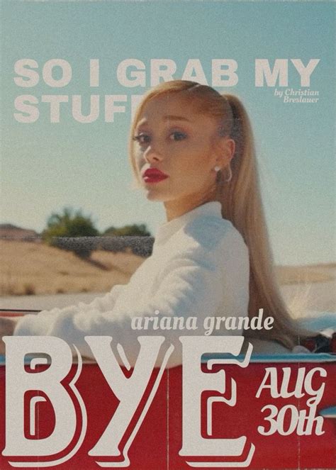 Ariana Grande Ariana Grande Affiche Ariana Grande C L Brit S