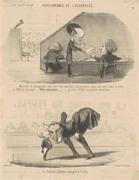 Honor Daumier Monsieur Le St Nographe Picture Color Codes