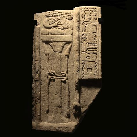 Large Important Sandstone Relief Dating To The Ptolemaic Period Which