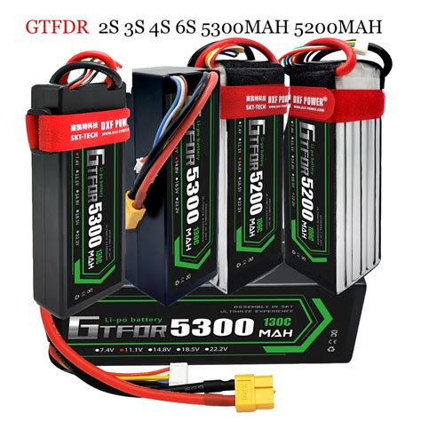 Gtfdr Graphene Lipo Battery S S S S V V V V