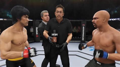 Bruce Lee Vs Floyd Mayweather Ea Sports Ufc Cpu Vs Cpu Crazy