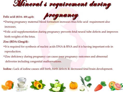 Nutrition During Pregnancy And Lactation