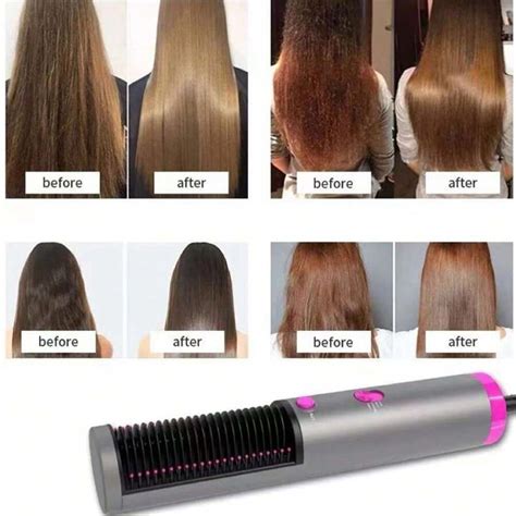 Ensemble De Brosses Cheveux Multifonctions En Lissage Bouclage