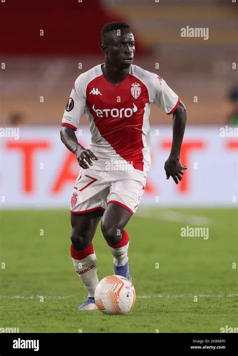 Monaco, Monaco, 6th October 2022. Krepin Diatta of AS Monaco during the ...