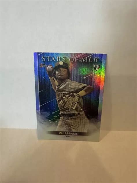 Mise Jour Topps Cj Abrams Smlb Stars Of Mlb Rc Recrue San