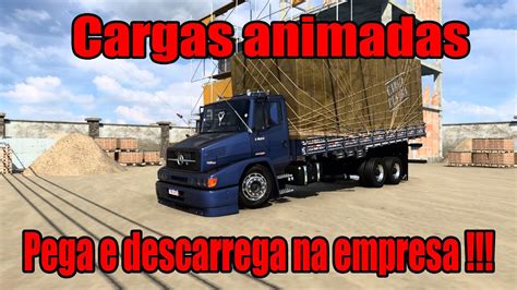 Cargas Animadas Para Caminhao Rigido Truck Pega E Descarrega Na