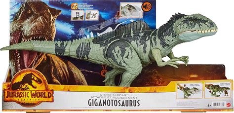 Jurassic World Dinossauro Giganotosaurus Gyc Mattel Real