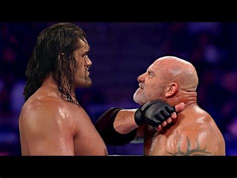 Wwe Goldberg Vs The Great Khali Youtube