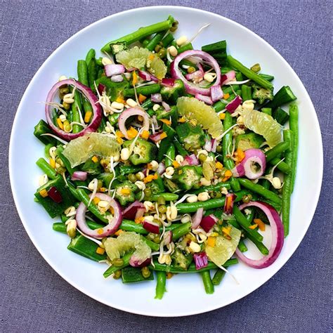 VeggieMood Salade De Gombos Et Haricots Verts